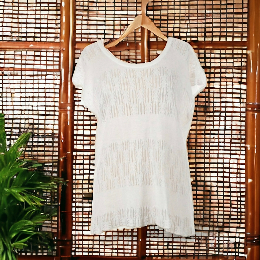 😎❤️ 4 For $20 Belldini Lightweight Sleeveless Sweater Top Semisheer